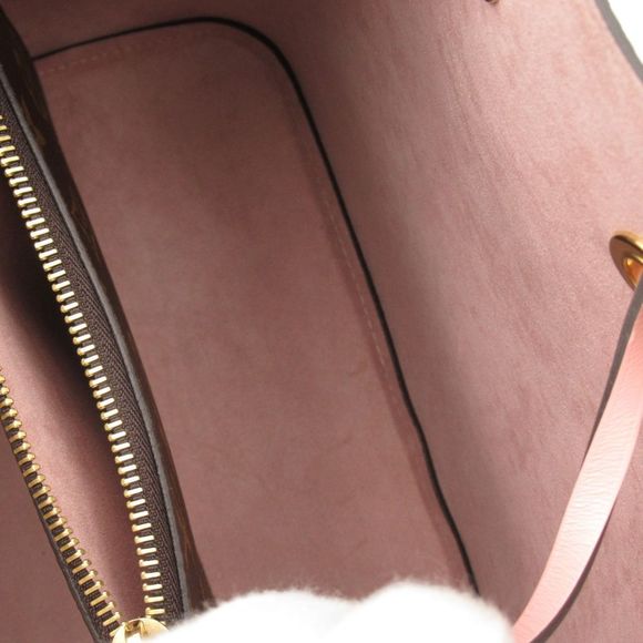Louis Vuitton Neo Canvas Leather Monogram Brown Pink Shoulder Bag - Picture 7 of 9